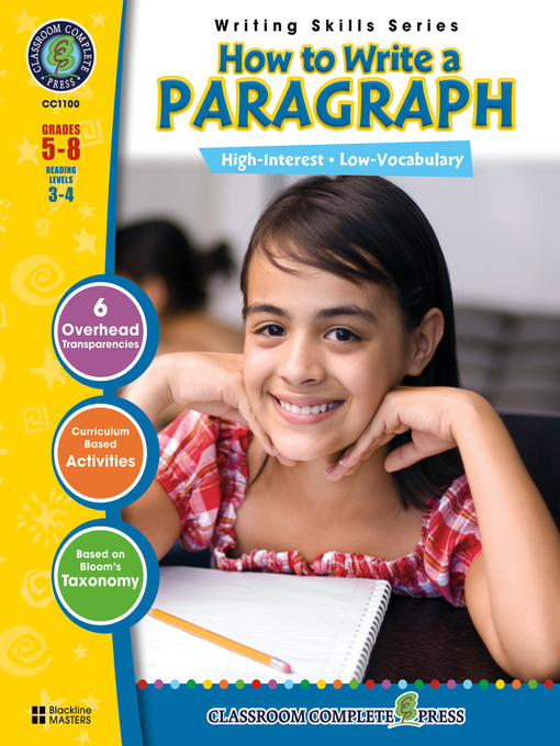 Title details for How to Write a Paragraph by Brenda Rollins - Available